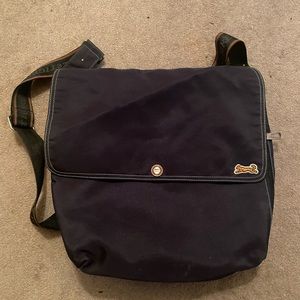 Le Tigre Messenger Bag Blue Nylon Crossbody